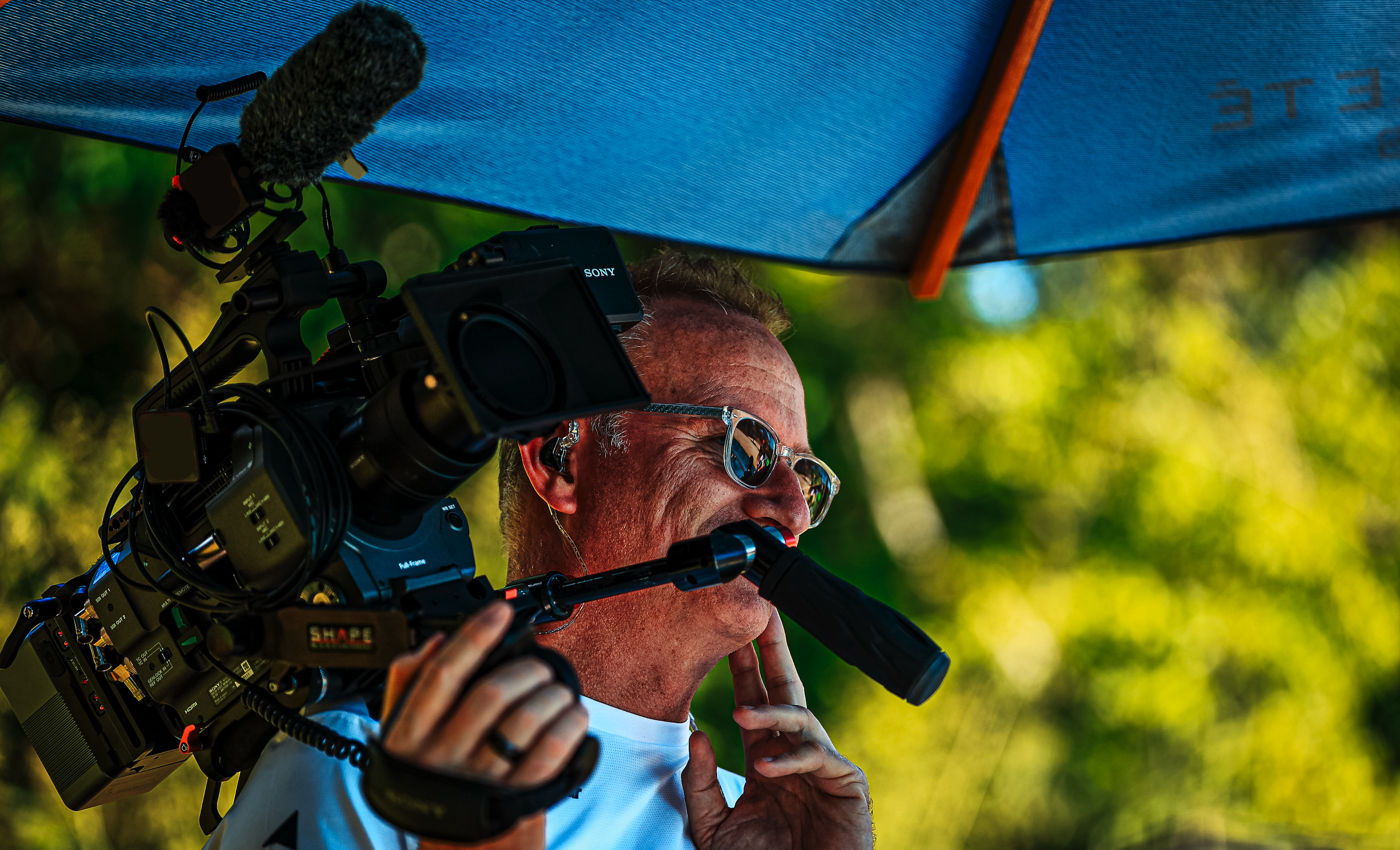 Kirk Gillon on location in Rio de Janeiro, Brazil